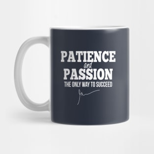 Patience and passion (White) | Garyvee Mug